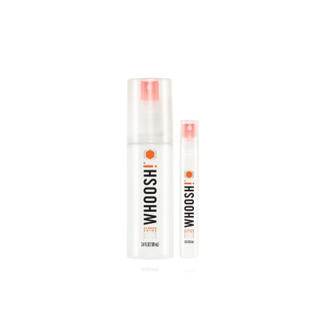 "Whoosh DUO 2-Pack 1008ml w/ 2 Cloths - Ultimate Screen Cleaner for Pristine Displays"